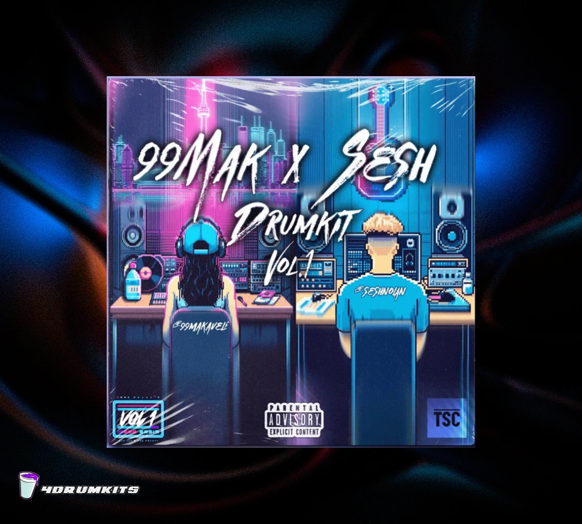 eshnolan x 99Makaveli 99Mak x Sesh Drum Kit Vol. 1